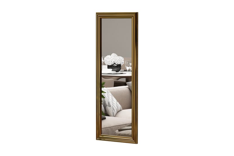 Spegel Rube 40 cm Rektangulär - Guld - Hallspegel - Väggspegel