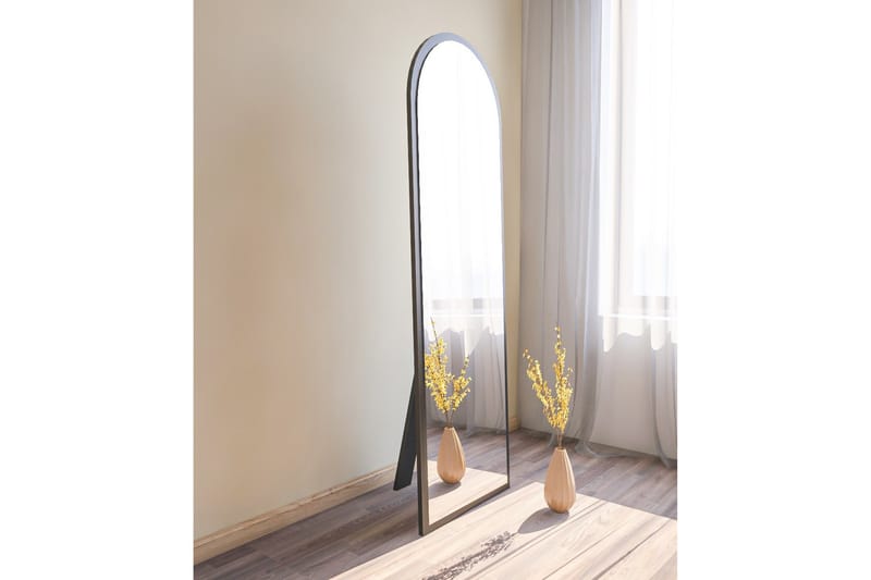 Spegel Rusele 50 cm Rektangulär - Svart - Hallspegel - Helkroppsspegel - Väggspegel