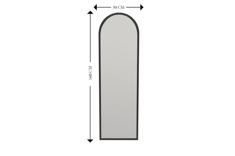 Spegel Rusele 50 cm Rektangulär - Svart - Inredning - Spegel - Väggspegel