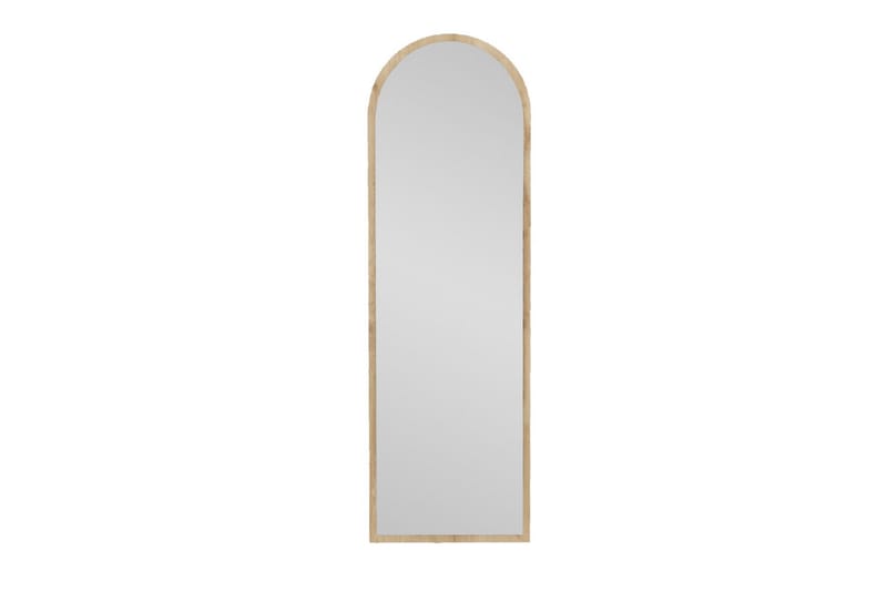 Spegel Rusele 50 cm Rektangulär - Trä/Natur - Hallspegel - Helkroppsspegel - Väggspegel