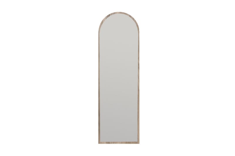 Spegel Rusele 50 cm Rektangulär - Valnöt - Hallspegel - Helkroppsspegel - Väggspegel