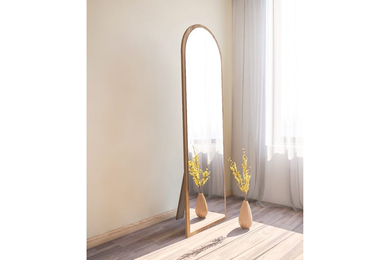 Spegel Rusele 50 cm Rektangulär - Valnöt - Inredning - Spegel - Väggspegel