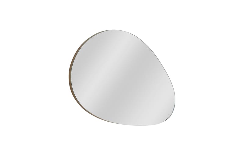 Spegel Ruzina 90 cm Rektangulär - Guld - Hallspegel - Väggspegel