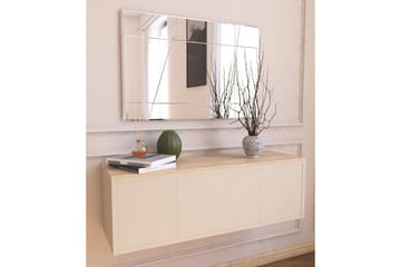 Spegel Sachi 50 cm Rektangulär - Vit - Inredning - Spegel - Väggspegel