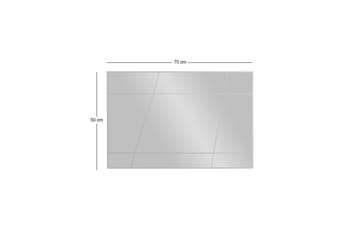 Spegel Sachi 50 cm Rektangulär - Vit - Inredning - Spegel - Väggspegel