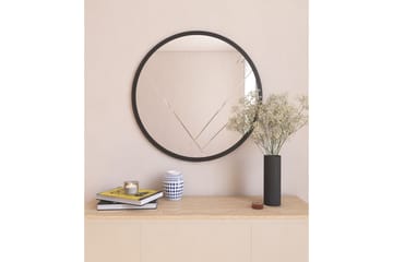 Spegel Sada 60 cm Rektangulär - Svart - Inredning - Spegel - Väggspegel