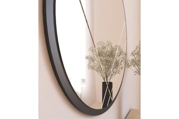 Spegel Sada 60 cm Rektangulär - Svart - Inredning - Spegel - Väggspegel