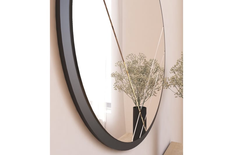 Spegel Sada 60 cm Rektangulär - Svart - Inredning - Spegel - Väggspegel