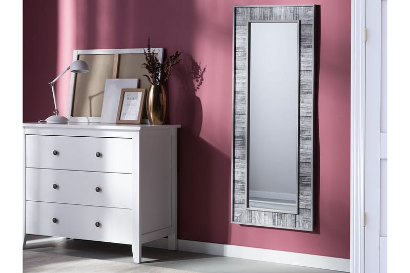 Spegel Saurish 50x130 cm - Grå - Hallspegel - Väggspegel