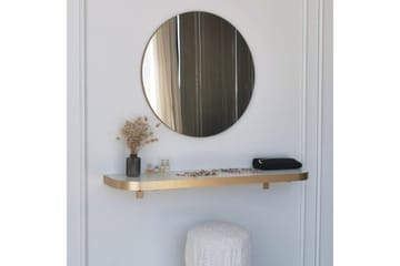 Spegel Sesso 60 cm Rund - Guld - Inredning - Spegel - Väggspegel