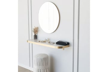Spegel Sesso 60 cm Rund - Guld - Inredning - Spegel - Väggspegel