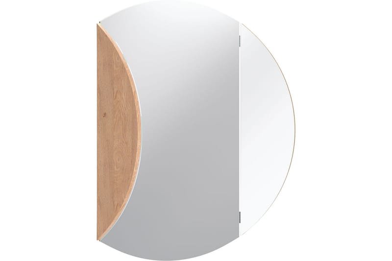 Spegel Simple Trä/Natur - VOX - Hallspegel - Väggspegel