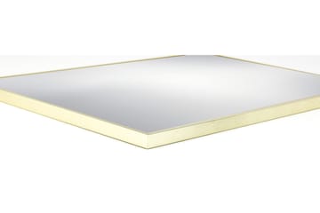 Spegel Slim 35x50 cm - Guld|Aluminium - Inredning - Spegel - Väggspegel
