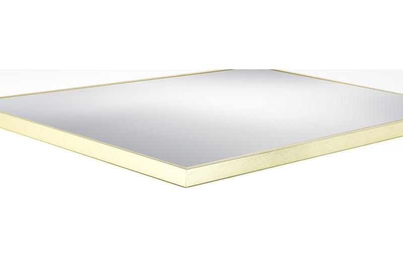 Spegel Slim 35x50 cm - Guld|Aluminium - Hallspegel - Väggspegel
