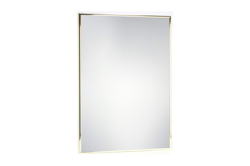 Spegel Slim 40x120 cm - Guld|Aluminium - Hallspegel - Väggspegel