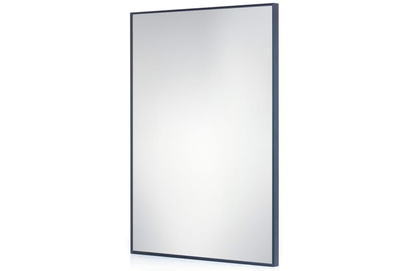 Spegel Slim 40x80 cm - Svart|Aluminium - Hallspegel - Väggspegel