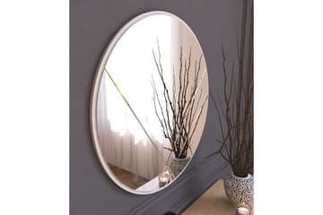 Spegel Smooth 60 cm Rund - Vit - Inredning - Spegel - Väggspegel