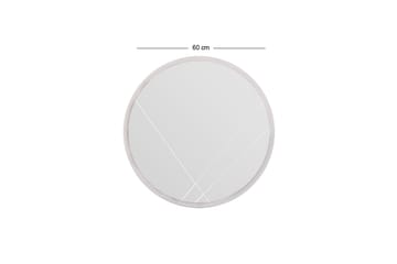 Spegel Smooth 60 cm Rund - Vit - Inredning - Spegel - Väggspegel