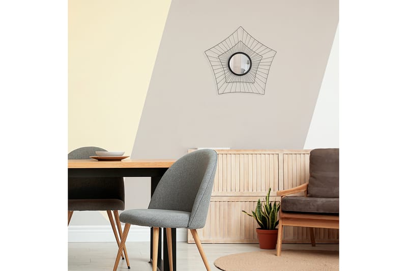 Spegel Star - Svart - Inredning - Spegel - Väggspegel