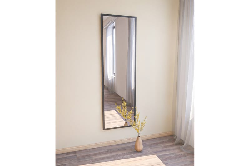 Spegel Tessari 50 cm Rektangulär - Svart - Hallspegel - Väggspegel - Helkroppsspegel