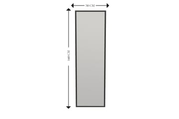 Spegel Tessari 50 cm Rektangulär - Svart - Inredning - Spegel - Väggspegel