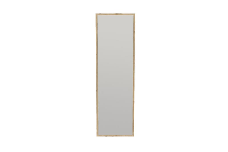 Spegel Tessari 50 cm Rektangulär - Trä/Natur - Hallspegel - Helkroppsspegel - Väggspegel