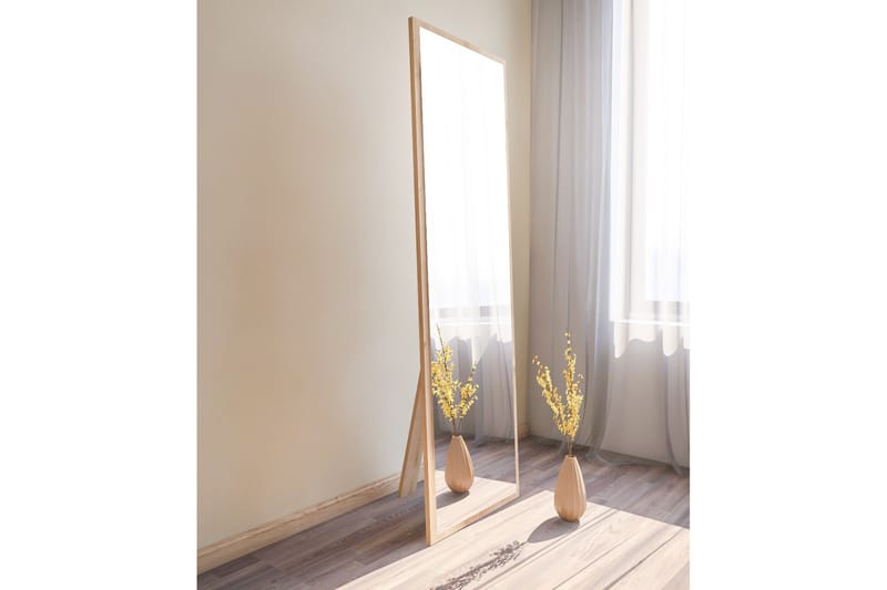 Spegel Tessari 50 cm Rektangulär - Trä/Natur - Inredning - Spegel - Väggspegel