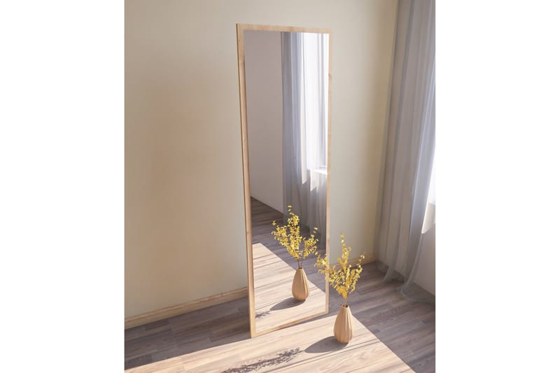Spegel Tessari 50 cm Rektangulär - Trä/Natur - Inredning - Spegel - Väggspegel