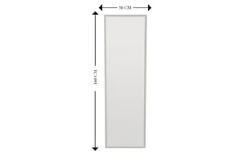 Spegel Tessari 50 cm Rektangulär - Vit - Inredning - Spegel - Väggspegel