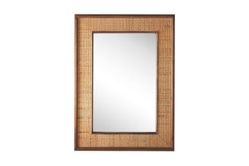 Spegel Trozado 54x74 cm - Ljust Trä - Inredning - Spegel - Väggspegel