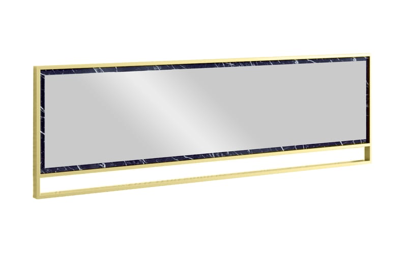Spegel Uchytil 122 cm - Guld|Svart - Inredning - Spegel - Väggspegel