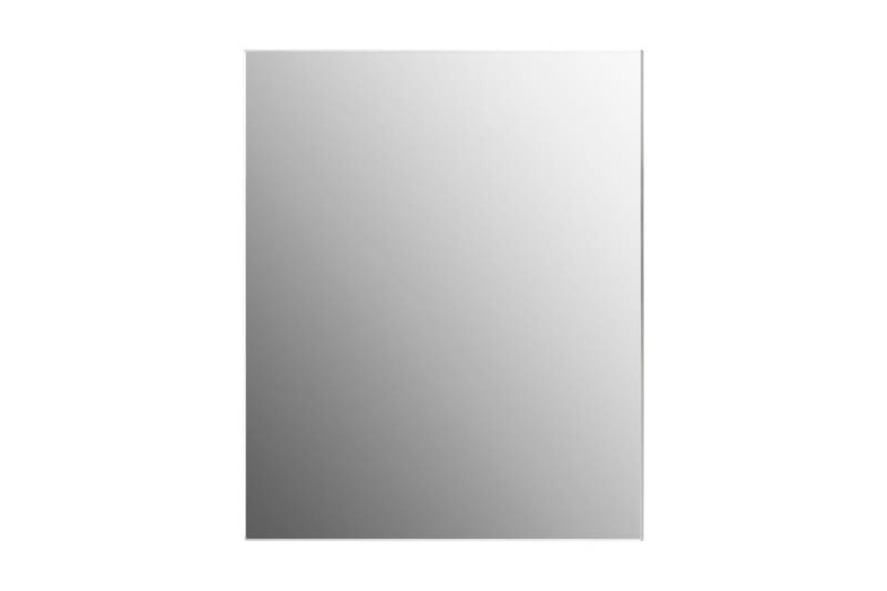 Spegel utan ram 100x60 cm glas - Silver - Hallspegel - Väggspegel