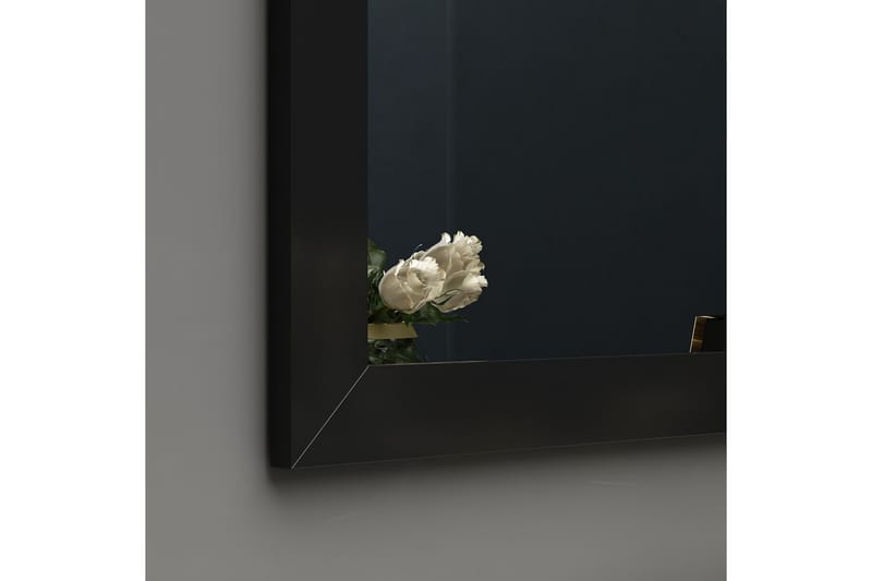 Spegel Vanomi 50 cm Rektangulär - Svart - Hallspegel - Väggspegel