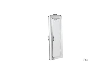 Spegel Vars 51 cm - Vit - Inredning - Spegel - Väggspegel