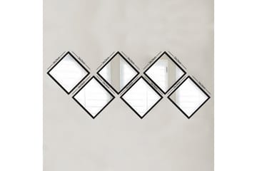 Spegel Velservrook - Silver/Svart - Inredning - Spegel - Väggspegel