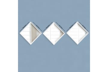 Spegel Velservrook - Vit/Silver - Inredning - Spegel - Väggspegel