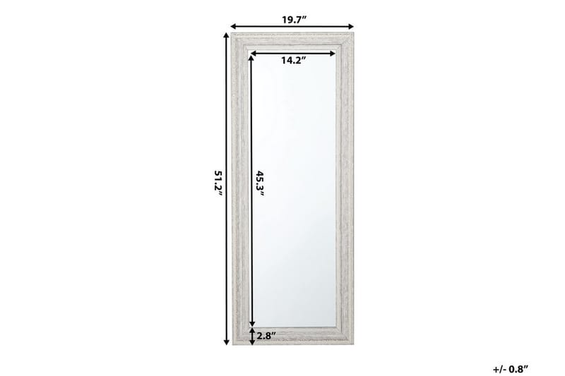 Spegel Vertou 50 cm - Beige - Inredning - Spegel - Väggspegel