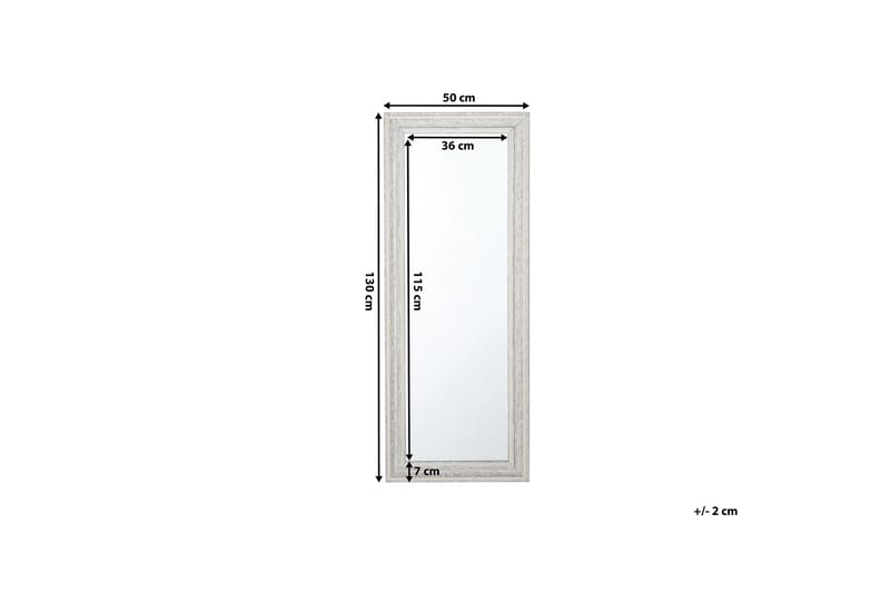 Spegel Vertou 50 cm - Beige - Hallspegel - Väggspegel