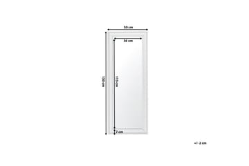 Spegel Vertou 50 cm - Vit - Inredning - Spegel - Väggspegel