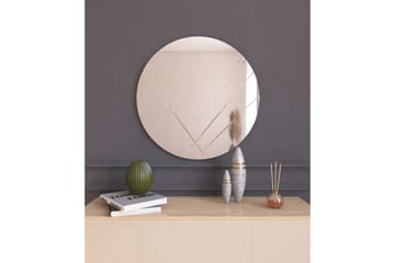 Spegel Vocal 60 cm Rund - Vit - Inredning - Spegel - Väggspegel