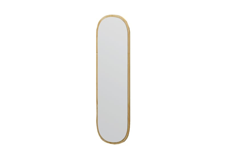 Spegel Zeos 40 cm Rektangulär - Trä/Natur - Hallspegel - Väggspegel