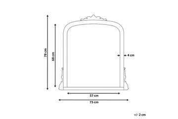 Väggspegel Sussey - Inredning - Spegel - Hallspegel