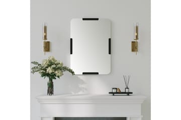 Taharoa Spegel 50 cm Rektangulär - Svart - Inredning - Spegel - Väggspegel