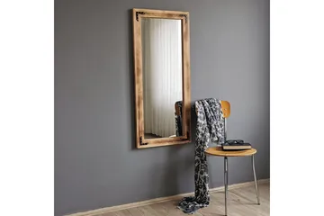 Tajahnae Dekorationsspegel 50 cm - Valnöt - Inredning - Spegel - Väggspegel