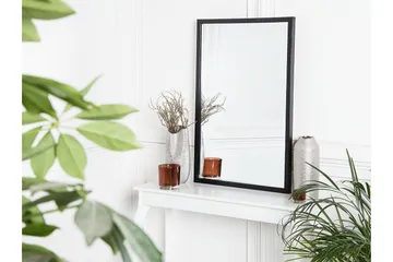 Thida Spegel 60x90 cm - Svart - Inredning - Spegel - Väggspegel