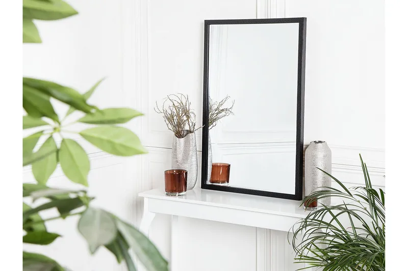 Thida Spegel 60x90 cm - Svart - Inredning - Spegel - Väggspegel