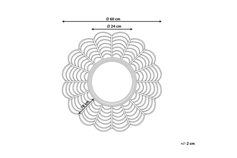 Väggspegel Tumbit - Inredning - Spegel - Hallspegel