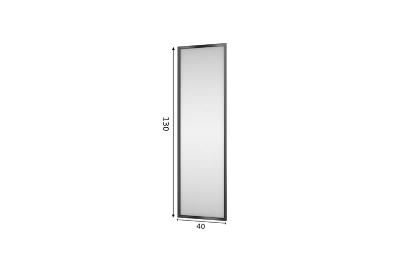 Vägghängd Spegel Kelama Glas - Svart - Inredning - Spegel - Väggspegel