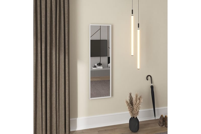 Vägghängd Spegel Kelama Glas - Vit - Inredning - Spegel - Väggspegel