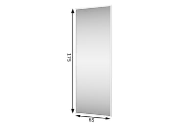 Vägghängd Spegel Kelashi Glas - Vit - Inredning - Spegel - Väggspegel